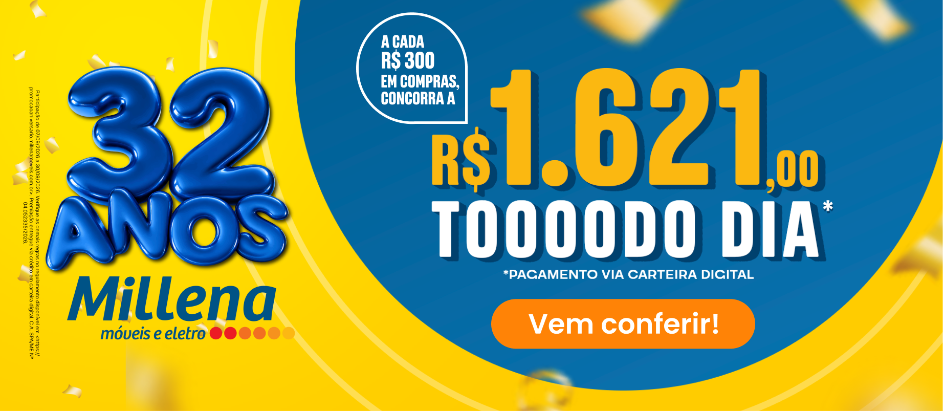 Anivers&aacute;rio Millena